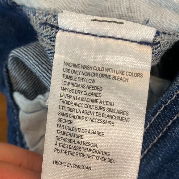 Anthropologie Pilcro Seamed High-Rise Flare Jeans Size 28 Wide Straight Leg RARE - Picture 12 of 13